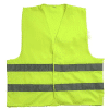 Vestă reflectorizantă verde, două benzi