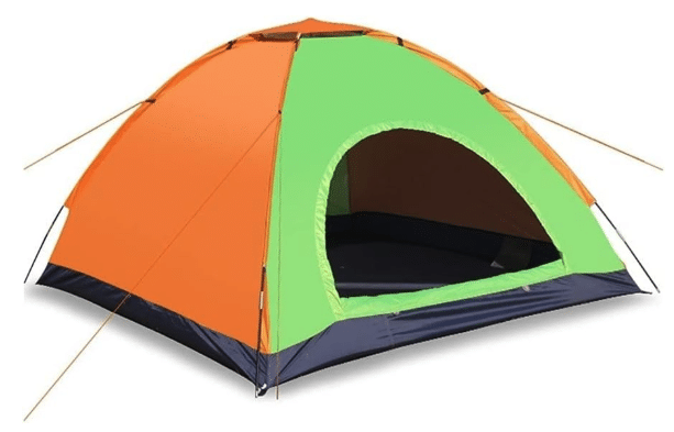 Cort de Camping, 3-4 Persoane, Material Rezistent, 220x250 cm - imagine 4