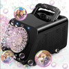 Masina automata de facut baloane de sapun, lumini led, 1 ventilator, 2 viteze, 15000+/min