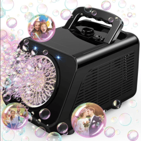 Masina automata de facut baloane de sapun, lumini led, 1 ventilator, 2 viteze, 15000+/min