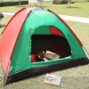Cort de Camping, 3-4 Persoane, Material Rezistent, 220x250 cm