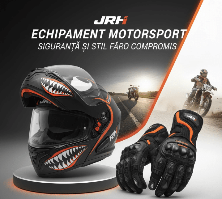 Casca si manusi Motorsport jrh