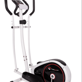 Bicicleta Eliptica Fitness 2in1 104x65x156 cm Functii de Calorii, Distanta, Puls, Timp, Viteza, 8 trepte de dificultate