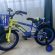 Bicicletă Copii 20 Inch Roșu-Albastru cu Coș Frontal, Bidon Apă,  Detașabile și Frâne Față-Spate, Cadru Oțel